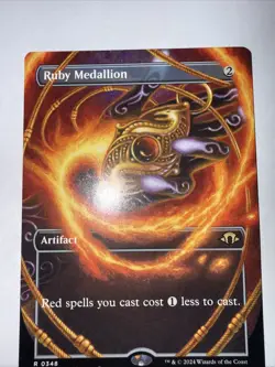 Ruby Medallion (Borderless) Modern Horizons 3 Regular - Image 3
