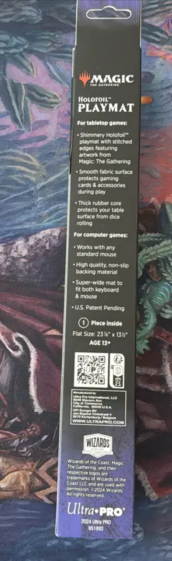 New Sealed MTG Commander Series 8 Rin and Seri, Inseparable Holofoil Playmat - Image 4