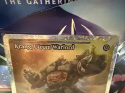 Krang, Utrom Warlord (Showcase) (Fracture Foil) MtG 300 - Image 3
