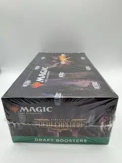 Magic Streets of New Capenna DRAFT Booster Box - Sealed Box Tiny Hole - Image 5