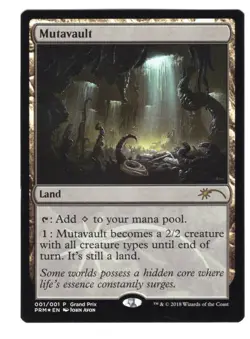 Mutavault - Grand Prix Promo NM, English MTG Unique & Misc Promos - Image 1