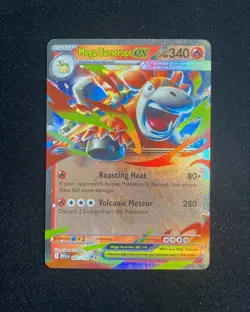 2025 Pokemon TCG Eng Mega Evolution MEG EN 022/132 Mega Camerupt Ex Holo FS51 - Image 1