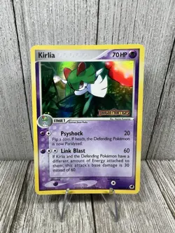 Kirlia 32/101 - Dragon Frontiers Stamped Reverse Holo - Pokemon TCG NM/LP - Image 1