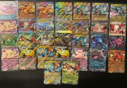 Pokemon 30 Cards Mixed Sets Ex Cards Lot 8 - Image 1