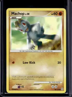 2007 Pokemon Diamond & Pearl Machop #86/130 - Image 1