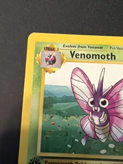 Pokemon TCG Venomoth Jungle 29/64 1st Edition Non-Holo Rare MP - Image 2