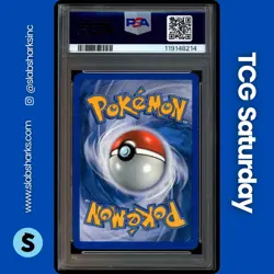 2011 POKEMON BLACK & WHITE #114/114 ZEKROM BLACK BACKGROUND PSA 8 - Image 2