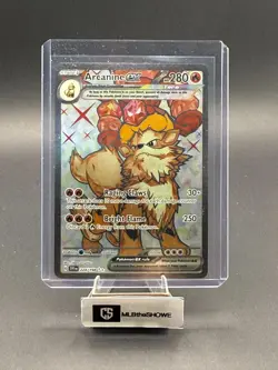 Arcanine ex Pokemon Scarlet & Violet Base Set 224/198 Ultra Rare Near Mint - Image 1
