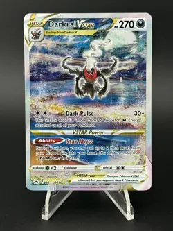 Darkrai VSTAR 2023 Pokemon Sword Shield Crown Zenith Galarian Gallery #GG50/GG70 - Image 1
