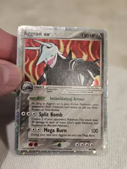 Aggron EX 89/100 Crystal Guardians Holo LP Pokemon TCG 2006 - Image 1