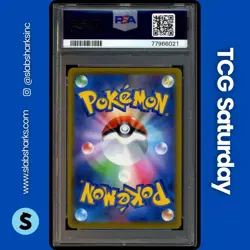 2022 POKEMON SWORD & SHIELD TIME GAZER JP ORIGIN FORM DIALGA V ALT ART PSA 10 - Image 2