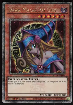 Dark Magician Girl (Quarter Century Secret Rare) MP24-EN009 Yu-Gi-Oh - Image 1