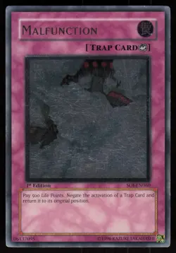 Malfunction (UTR) SOI-EN060 Ultimate Rare 1st Edition Yu-Gi-Oh - Image 1