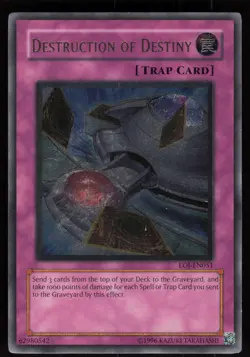 Destruction of Destiny (UTR) EOJ-EN051 Ultimate Rare Yu-Gi-Oh - Image 1