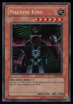 Machine King DL4-001 Super Rare Yu-Gi-Oh - Image 1