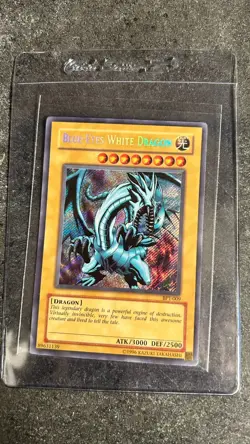 Blue-Eyes White Dragon BPT-009 - Lightly Played to Moderately Played - Image 1