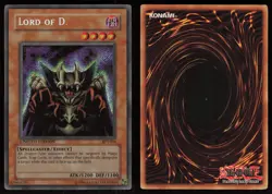 Lord of D. BPT-004 Secret Rare Yu-Gi-Oh - Image 3