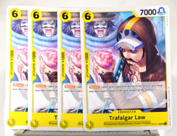 OP12-106 Trafalgar Law (UC) Legacy of the Master One Piece CCG x4 - Image 1