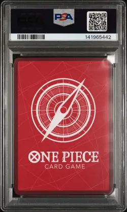 2025 ONE PIECE PROMOS BVB X ONE PIECE MATCH DAY 2025 #003 MONKEY D. LUFFY PSA 10 - Image 2