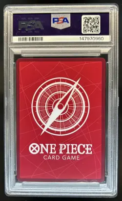 2025 One Piece Anime 25th Monkey D. Luffy Alternate Art #EB02-010 PSA 10 - Image 2