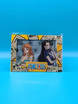 Cybercel One Piece Series 1 Rare Nami And Nico Robin Unscanned - Image 1