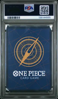 2025 ONE PIECE OP13-CARRYING ON HIS WILL TREASURE RARE MONKEY D. LUFFY PSA 10 - Image 2