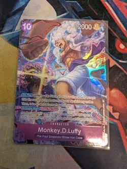Monkey.D.Luffy OP05-119 2nd Anniversary Promo One Piece CCG TCG - Image 1