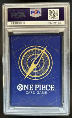 2024 One Piece Japanese Asia Official Event Top Prize Uta #OP09-002 PSA 10 - Image 2
