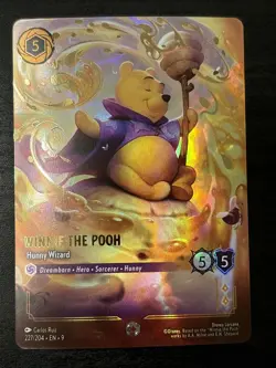 Disney Lorcana Fabled #227 - Winnie the Pooh - Honey Wizard NM/M Enchanted - Image 1