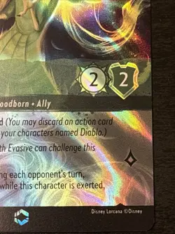 Disney Lorcana Diablo - Devoted Herald - Enchanted 211/204 Ursula’s Return Nm - Image 4