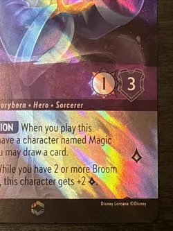 Disney Lorcana Yen Sid - Powerful Sorcerer (Enchanted) Ursula’s Return 209/204 - Image 4