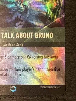 We Don't Talk About Bruno (Enchanted) 213/204 Ursula's Return Disney Lorcana - Image 4