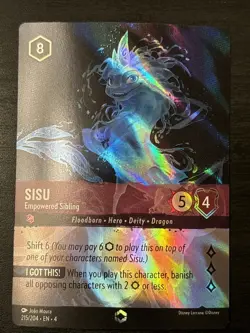 Disney Lorcana Sisu - Empowered Sibling (Enchanted) 215/204 - Ursula's Return - Image 1