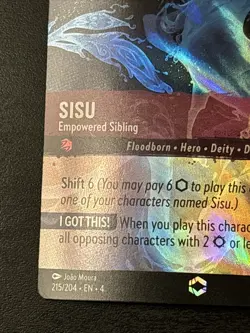 Disney Lorcana Sisu - Empowered Sibling (Enchanted) 215/204 - Ursula's Return - Image 5