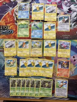 Vintage Pokemon Card Lot Pop Series Holo Etc Jolteon Vaporeon Pikachu Raichu - Image 1