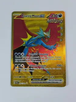 Pokemon Card Roaring Moon ex 262/182 SV04: Paradox Rift Holo US - Image 1