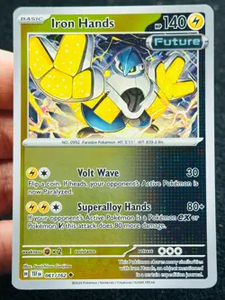 Iron Hands 061/162 Reverse holo - LP-NM - Pokemon TCG Card - Image 1