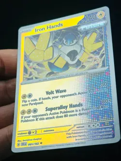 Iron Hands 061/162 Reverse holo - LP-NM - Pokemon TCG Card - Image 2