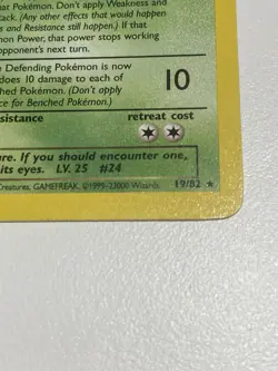 Dark Arbok 19/82 - Rare - Team Rocket - 2000, WOTC, Misprint - Pokemon Card - LP - Image 4