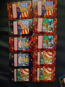 MINT/NM 1995 Illuminati: New World Order (INWO) 10-Card Personality Lot - Unlimi - Image 1