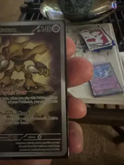 Alakazam Full Art 009 Mega Evolution Promo Holo Pokemon TCG Card - Image 2