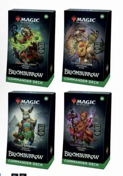 MTG Bloomburrow Commander Deck Bundle - Image 1