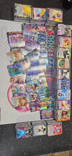 Dragon ball Z Trading Card Lot Rares, holos, Double sided 1000+ - Image 1