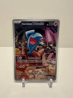 Team Rocket's Wobbuffet 203 Sv: Scarlet & Violet Promo Cards Holo - Image 1