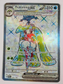 Tsareena EX 220/182 Paradox Rift Full Art Holo Rare Pokemon Card NM - Image 1