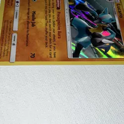 Pokemon Lucario Holo Rare 110 HP Stage 1 SM-Ultra Prism 67/156 English TCG Card - Image 2