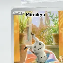 Pokemon Card Mimikyu SVP 075 Paldean Fates Black Star Promo Sealed - Image 2