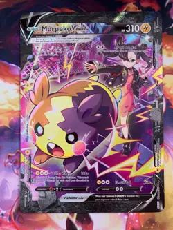 Pokemon TCG Marnie's Morpeko V-Union x4 Standard Card & Jumbo Card Crown Zenith - Image 4