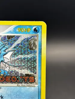 2005 GYARADOS 8/107 Reverse Holo Rare Stamped EX Deoxys Pokemon Card - Image 5