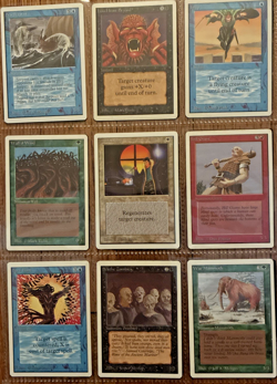 125 Vintage Magic The Gathering Card Lot. Alpha Beta Unlimited Revised R/U/C Yay - Image 3